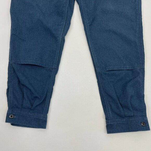 Patagonia All Seasons Double Knee Work Pants Blue Hemp Organic Jeans - Picture 5 of 16